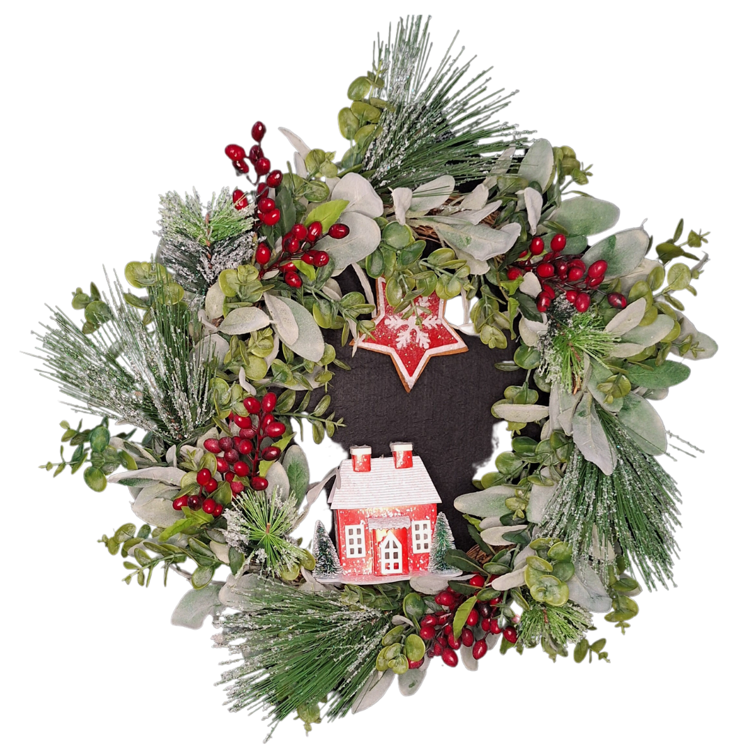 Charity Christmas Wreath MadeByMeMillet