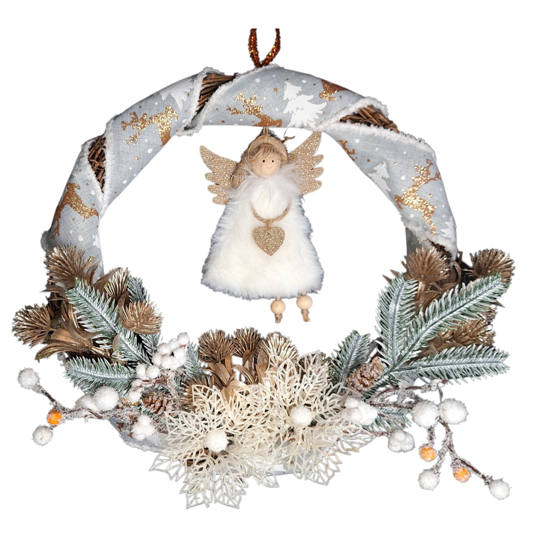Faithfulness Christmas Wreath MadeByMeMillet
